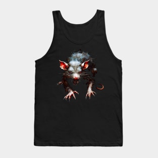 Demonic Horror Rat Tank Top